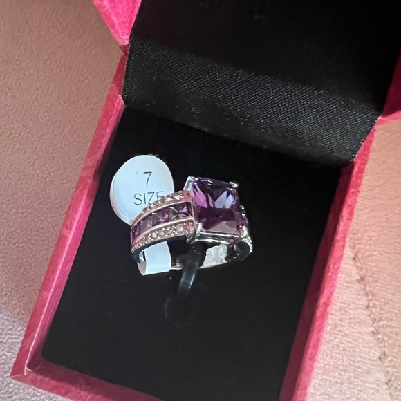 NWT 18kt white gold plated Ring - Picture 4 of 4